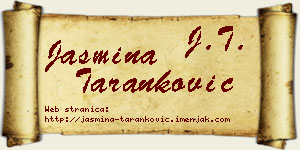 Jasmina Taranković vizit kartica